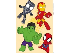 Komar Deko-Sticker Spiderman Group* Wandtattoos|Klebefolien