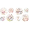 Komar Fenstersticker Winnie The Pooh Rund 30 cm x 30 cm* Wandtattoos
