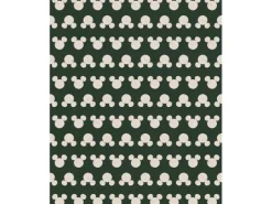 Komar Vlies Fototapete Disney Mickey Mouse Green Heads Rosa-Grün* Fototapeten
