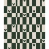 Komar Vlies Fototapete Disney Mickey Mouse Green Chess Rosa-Grün