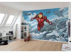 Komar Vliesfototapete Iron Man Flight 400 cm x 280 cm* Fototapeten