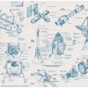 Komar Vliesfototapete Spacecraft Architecture 400 cm x 280 cm* Fototapeten