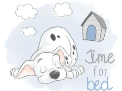 Komar Wandbild 101 Dalmatian Bedtime 30 x 40 cm* Poster