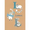 Komar Wandbild ABC Animal L 30 x 40 cm* Poster
