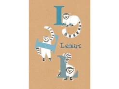 Komar Wandbild ABC Animal L 30 x 40 cm* Poster