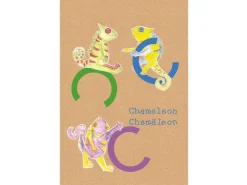 Komar Wandbild ABC Animal C 30 x 40 cm* Poster
