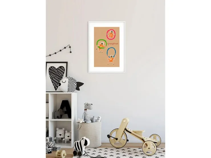 Komar Wandbild ABC Animal O 30 x 40 cm