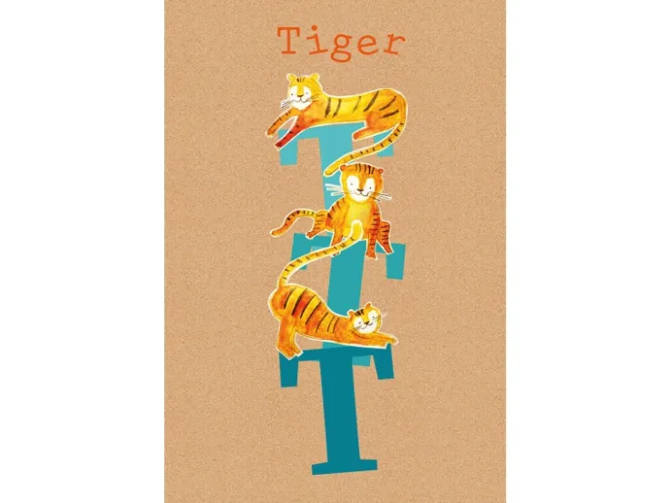 Komar Wandbild ABC Animal T 50 x 70 cm