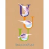 Komar Wandbild ABC Animal U 40 x 50 cm