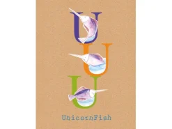 Komar Wandbild ABC Animal U 40 x 50 cm