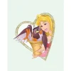 Komar Wandbild Aurora & Owl 30 x 40 cm* Poster