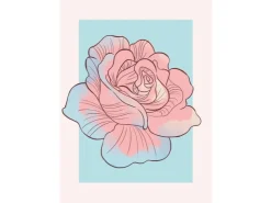 Komar Wandbild Cinderella Rose 50 x 70 cm