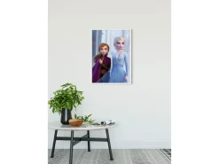 Komar Wandbild Frozen Sisters Wood 30 x 40 cm* Poster