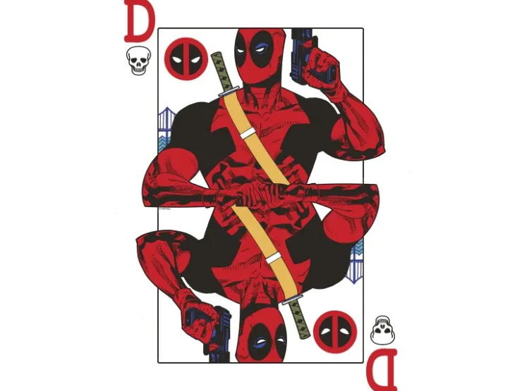Komar Wandbild Marvel Deadpool Jack of All Trades 40 cm x 50 cm Rot* Poster