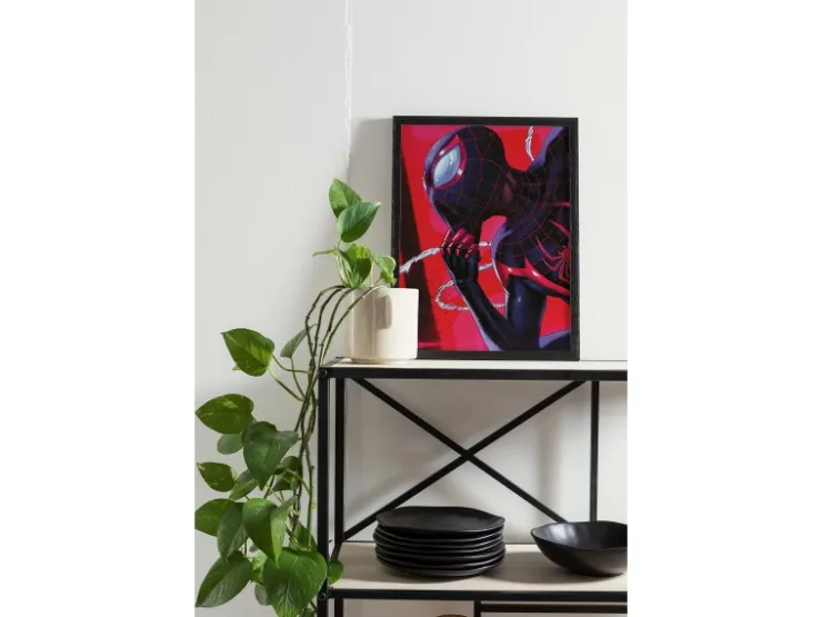Komar Wandbild Marvel Spider-Man Pondering 30 cm x 40 cm Rot
