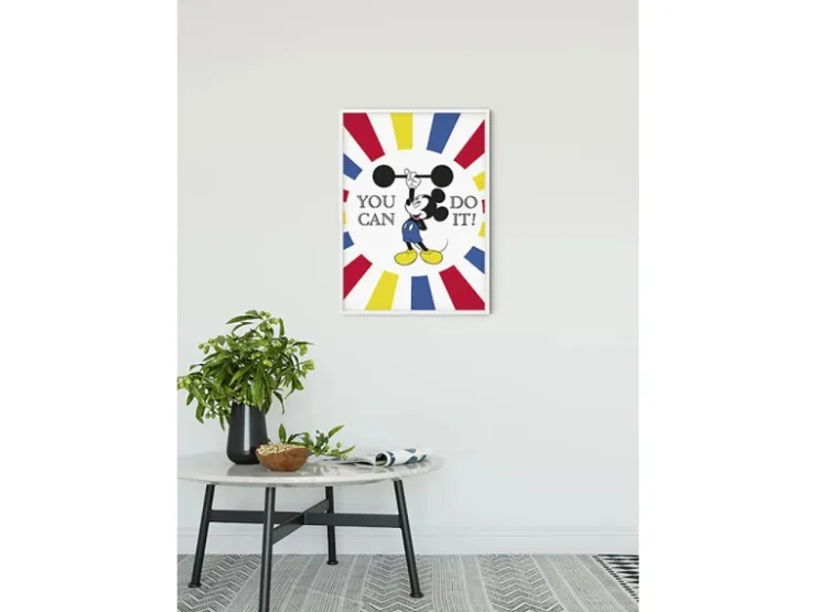 Komar Wandbild Mickey Mouse Do it 40 x 50 cm