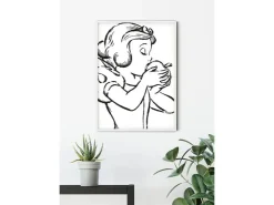 Komar Wandbild Snow White White 30 x 40 cm* Poster
