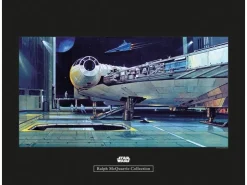 Komar Wandbild Star Wars Hangar 50 x 40 cm