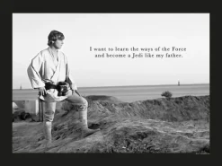 Komar Wandbild Star Wars Quote 40 x 30 cm* Poster