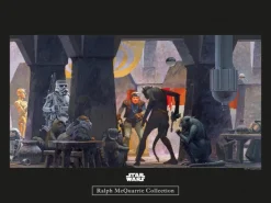 Komar Wandbild Star Wars Streets 40 x 30 cm