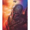 Komar Wandbild Star Wars Mandalorian 40 x 50 cm