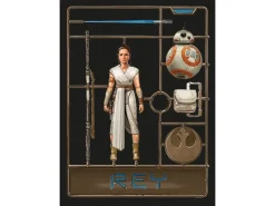Komar Wandbild Star Wars Toy Rey 50 x 70 cm
