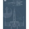 Komar Wandbild Star Wars X-Wing 30 x 40 cm* Poster