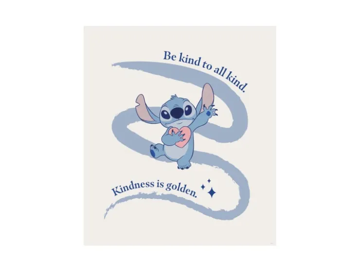 Komar Wandbild Stitch Kindness 50 cm x 70 cm* Wanddekoration