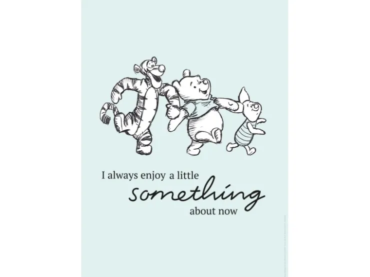 Komar Wandbild Winnie Pooh Something 30 x 40 cm