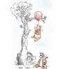 Komar Wandbild Winnie Pooh Hang on 30 x 40 cm* Bilder