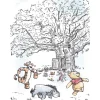 Komar Wandbild Winnie Pooh Playground 30 x 40 cm