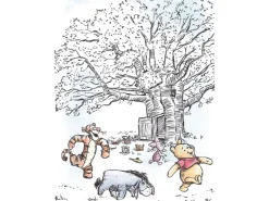 Komar Wandbild Winnie Pooh Playground 30 x 40 cm