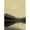 Komar Wandbild Word Lake Sand 50 x 70 cm* Poster