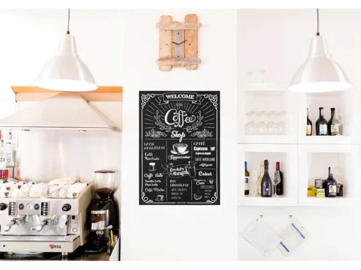 Komar Wandsticker Coffeeshop 70 cm x 50 cm