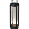 Konstsmide LED-Laterne Otranto Schwarz 44 cm x 15 cm x 15 cm