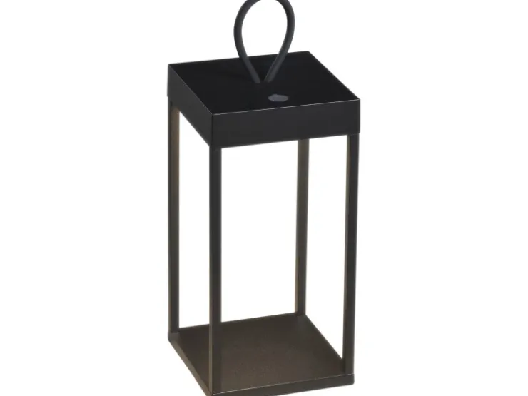 Konstsmide LED-Laterne Ravello Schwarz 30 cm x 15 cm x 15 cm
