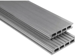 Kovalex WPC Terrassendiele Glatt Zuschnitt 2,6 cm x 14,5 cm x 310 cm
