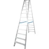 Krause Doppelleiter Stabilo 2 x 12 Stufen 280 cm x 75 cm x 235 cm* Klapptritte