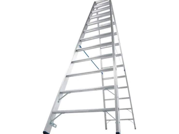 Krause Doppelleiter Stabilo 2 x 12 Stufen 280 cm x 75 cm x 235 cm* Klapptritte