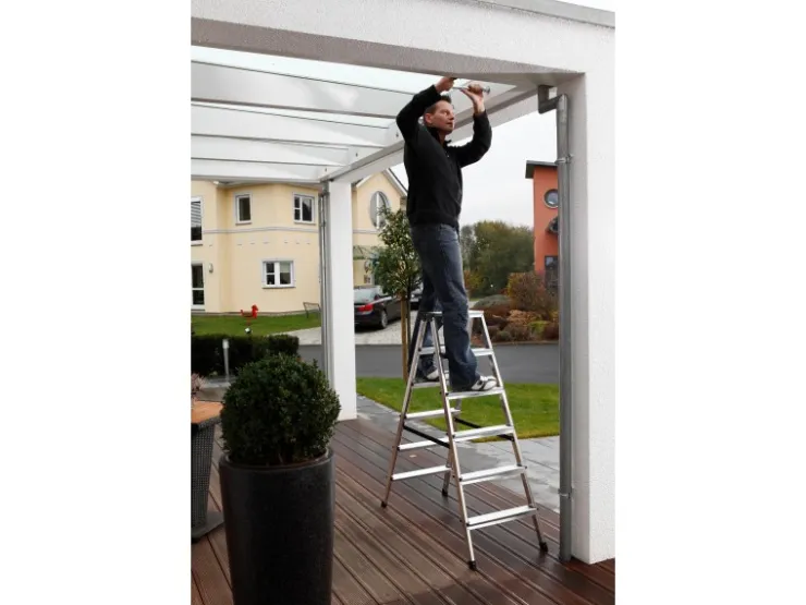 Krause Dopplo Stufen - Doppel - Leiter 2 x 6 Stufen* Leitern