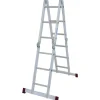 Krause Gelenkleiter Corda 4 x 3 Sprossen und Plattform* Klapptritte