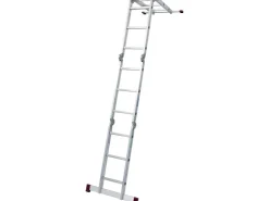 Krause Gelenkleiter Corda 4 x 3 Sprossen und Plattform* Klapptritte
