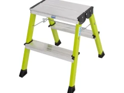 Krause Klapptritt Rolly Fahrbar 2 x 2 Stufen 45 cm x 40 cm x 50 cm* Klapptritte