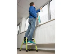 Krause Klapptritt Rolly Fahrbar 2 x 2 Stufen 45 cm x 40 cm x 50 cm* Klapptritte