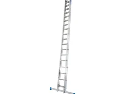 Krause Stabilo Sprossen-Seilzug-Leiter 2 x 15 Sprossen* Klapptritte