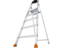 Krause Stehleiter Solido 5 Stufen 165 cm x 48 cm x 104 cm* Klapptritte
