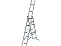 Krause Vielzweckleiter Stabilo +S 3 x 8 Sprossen/Stufen 490 x 97 x 183 cm