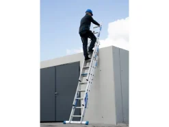 Krause Vielzweckleiter Stabilo +S 3 x 8 Sprossen/Stufen 490 x 97 x 183 cm