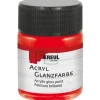 KREUL Acryl Farbe Glänzend Rot 50 ml
