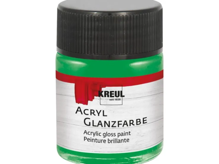 KREUL Acryl Farbe Glänzend Grün 50 ml* Bastelfarben